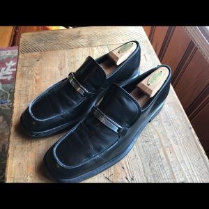 Hugo Boss  Varmons Leather Slip on Loafers Size 10